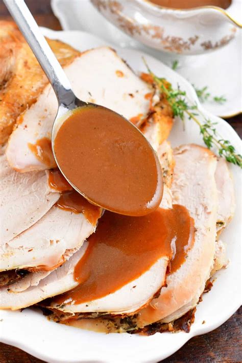 The Best Turkey Gravy (Pan Dripping Gravy) - Will Cook For Smiles
