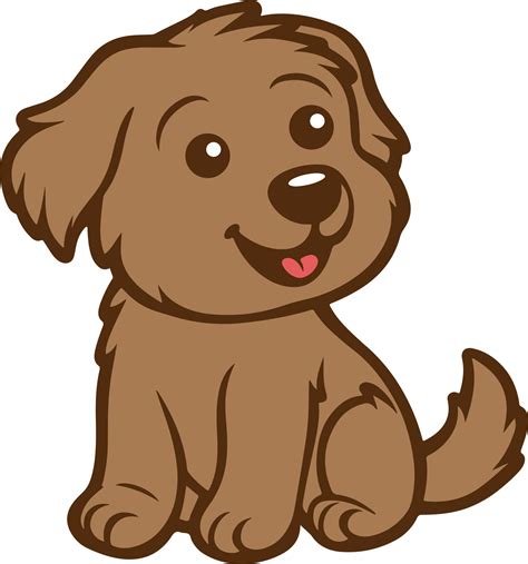 Cute little dog clipart design illustration 48566377 PNG