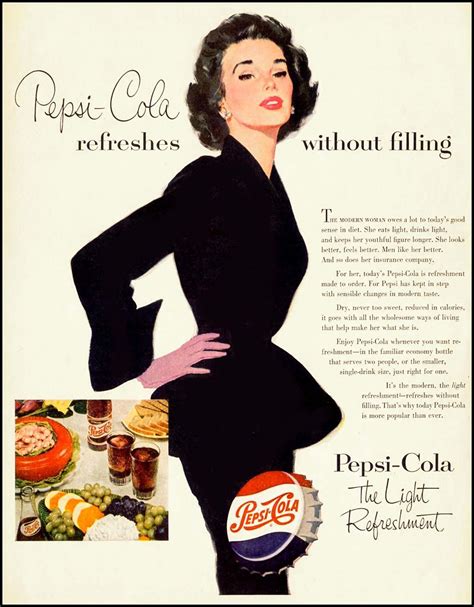 32 Pepsi Cola Adverts For Adults Living The American Dream (1950s ...