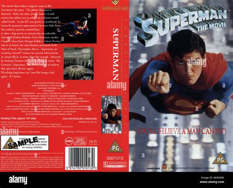 SUPERMAN -1978 POSTER Stock Photo - Alamy