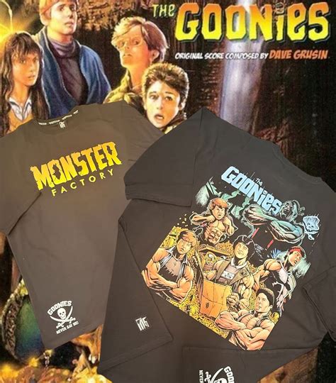 The Goonies colour Oversized T-shirt – Monster Factory