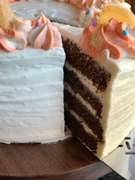 Fresh ginger cake with ermine icing. : r/Baking