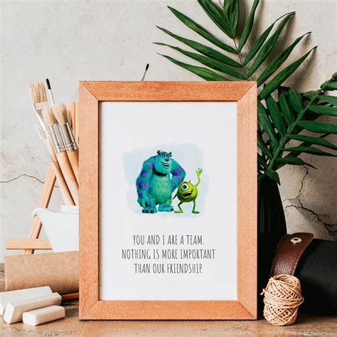 Monsters Inc Quote Art at Amy Kent blog