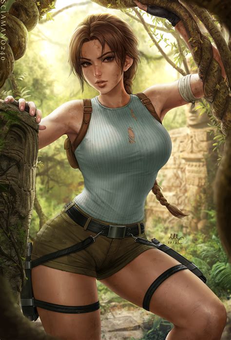 lara croft (tomb raider) drawn by sciamano240 | Danbooru