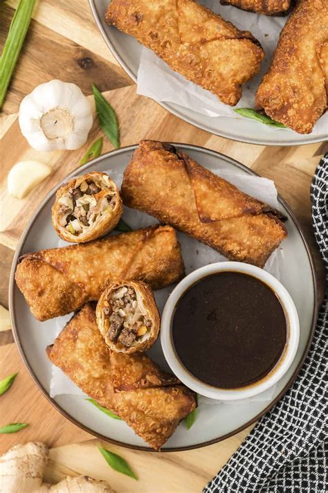Chinese Pork Egg Roll Recipe Easy Homemade Pork Egg Rolls Recipe