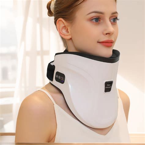 Amazon.com: HOTMUZ Dynamic Neck Stretcher with Heat Therapy,Cervical Traction Device with ...