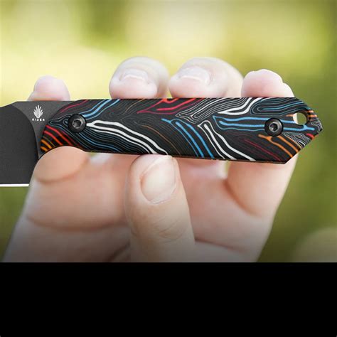 Kizer Mini Harpoon Colourful G10 | Folding Pocket Knife