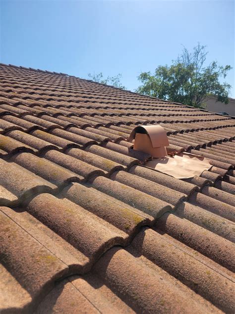 Moss removal from Spanish tile roofs. : r/pressurewashing