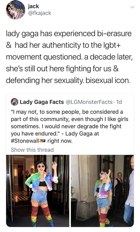 Bicon Lady Gaga : r/bisexual