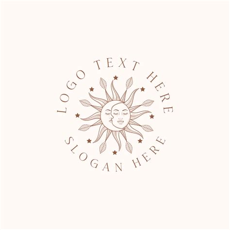 Magic Sun Moon Face Logo | BrandCrowd Logo Maker
