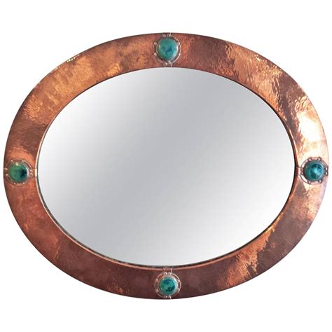Liberty and Co Arts and Crafts Movement Copper-Framed Mirror at 1stDibs ...