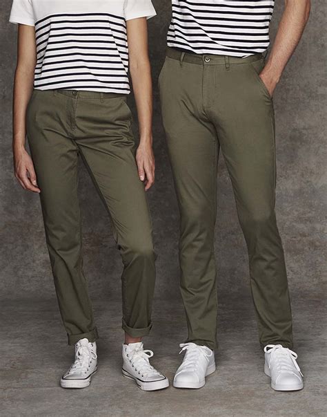 MENS STRETCH CHINOS - TC Embroidery