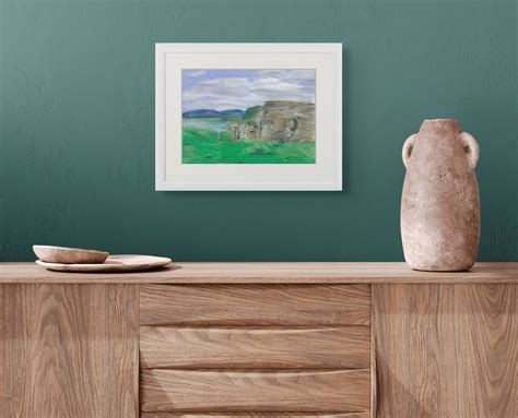 Church Ruin on Strandhill Beach – Breda O'Flaherty Studio