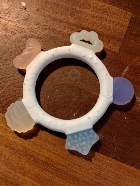 Amazon.com : Baby Teething Ring Toys Frozen Silicone Teethers for ...