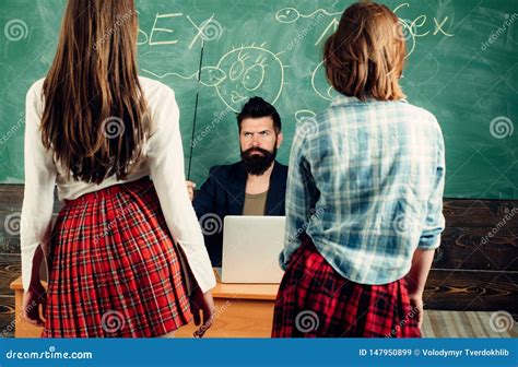 Anatomy Lesson and Sex Education in High School. Let`s Talk Sex. Sex ...