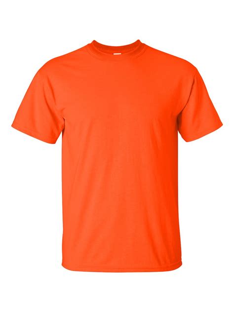 Gildan 2000 - Classic Fit Cotton Men's T-shirt in Orange - Walmart.com