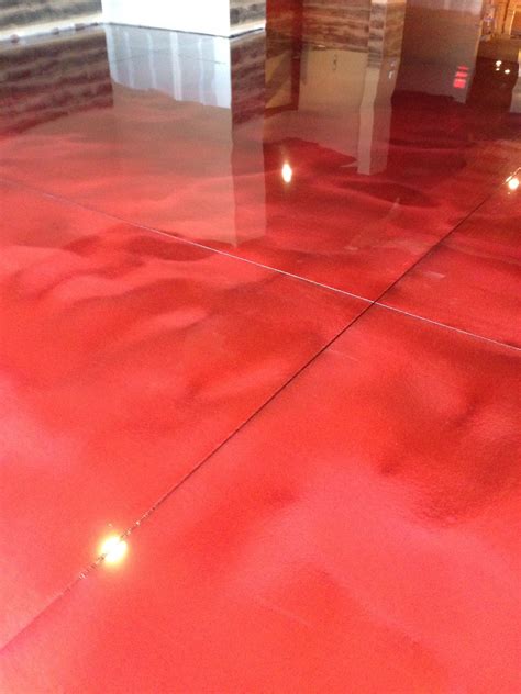 Red Epoxy Floor - Flooring Tips