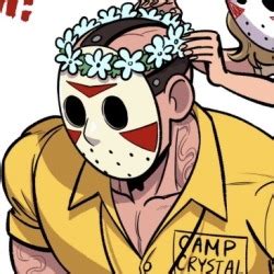 🐻Camp counselor Jason Voorhees stimboard 🐻 Art & AU by @junkmixart ...