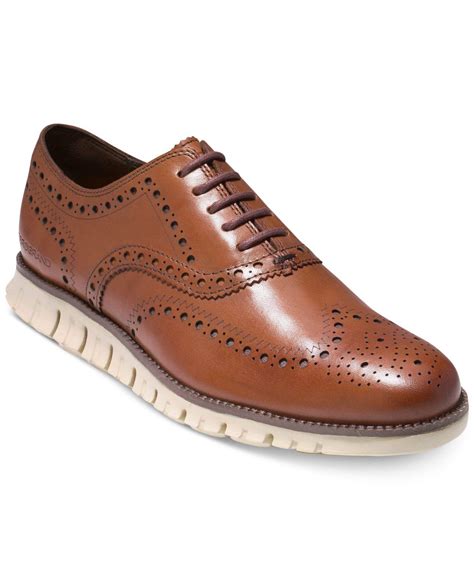 Cole Haan Men's Zerogrand Wingtip Oxford Shoes at Rosalind Caine blog