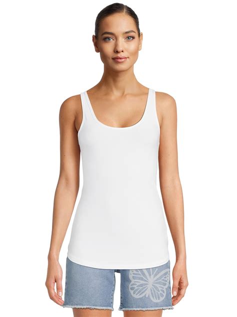 No Boundaries Juniors' Scoop Neck Tank Top - Walmart.com
