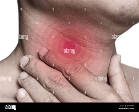 Swallowing difficulty hi-res stock photography and images - Alamy