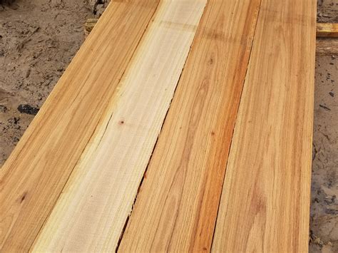Mineral Stained Red Oak 1"x 8"x 8' 8" - 4 Board Bundle