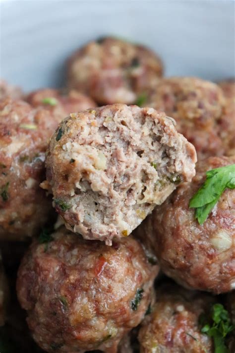 Ground Venison Meatballs - Season & Thyme