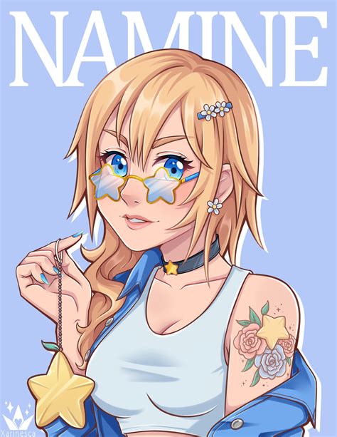 Kingdom Hearts Namine Drawing