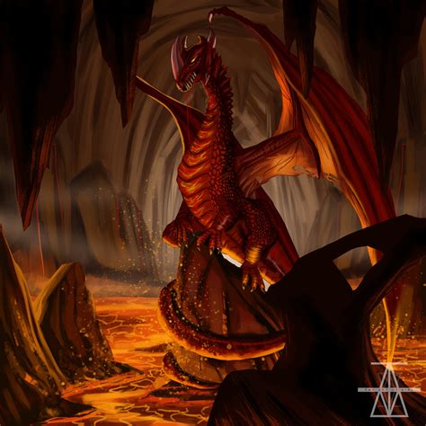 ArtStation - Red Dragon