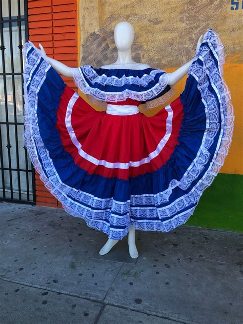 Caribbean Dress Dominican Republic Dress Costa Rican Dress - Etsy