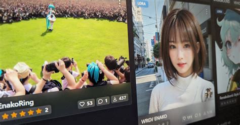 コスプレイヤー・えなこさん、自身そっくりの“AIグラビア画像”にコメント 「AIに食われ過ぎて……」 - ITmedia NEWS