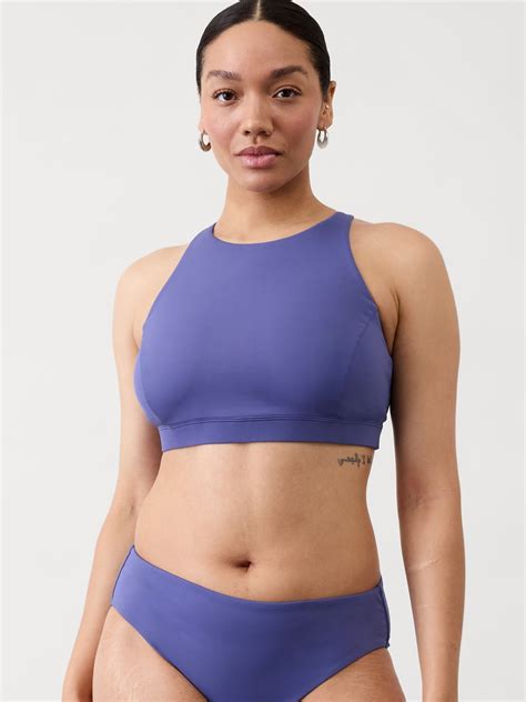 High Neck Bikini Top D-DD | Athleta
