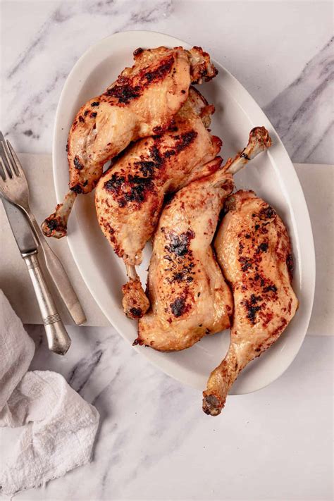 Baked Chicken Leg Quarters - Food Faith Fitness