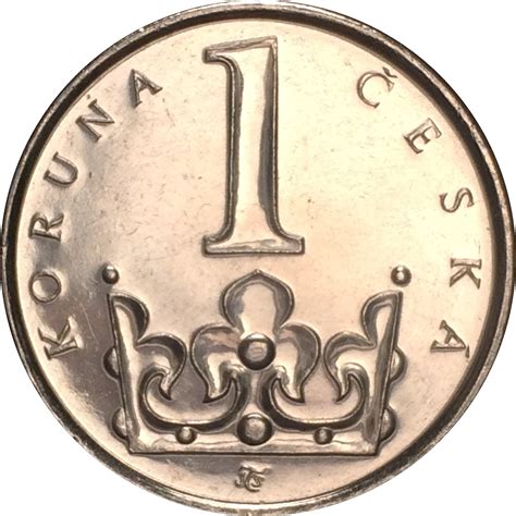 1 Koruna - Czech Republic - Numista