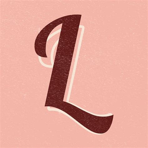 Printable Stylish Letter L Font Alphabet - The Letter L Fonts