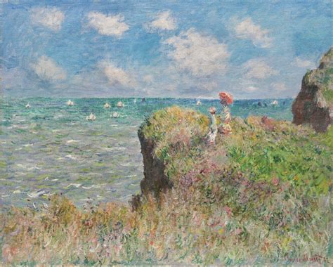 Cliff Walk at Pourville by Claude Monet | Obelisk Art History