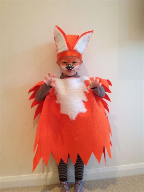 What does the fox say! Easy fox costume ;) in 2025 | Animal costumes for kids, Fox costume ...