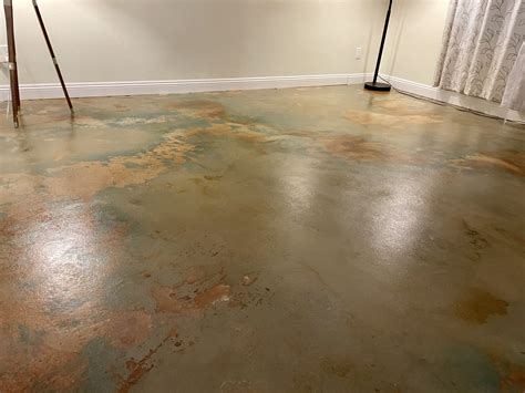 How To Do Stained Concrete Floors - Design Talk