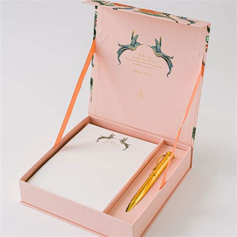 Hummingbird Luxury Stationery Set – Good Juju Ink