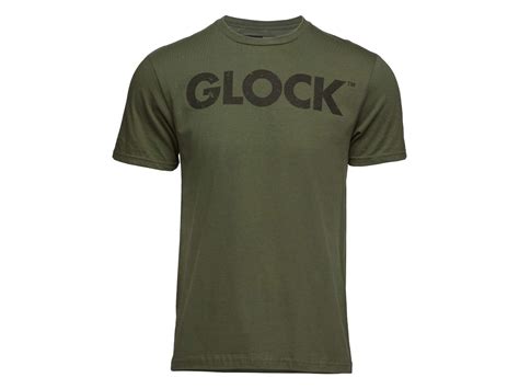 GLOCK APPAREL/SHIRT グロックキャリバーTシャツ Military Green (Men's US size L ...