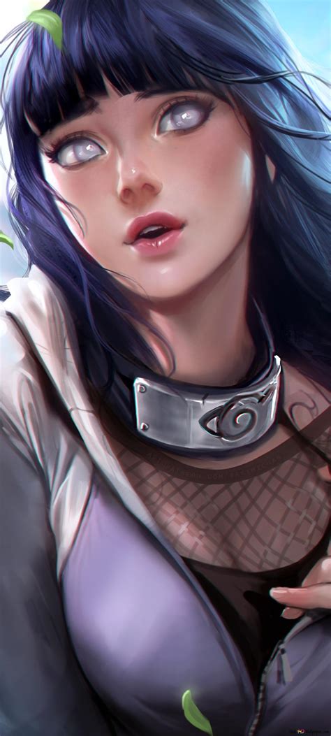 Hot Hinata beautiful eyes 2K wallpaper download
