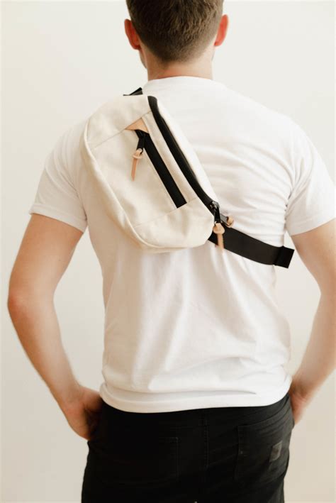 Foxtrot Studio The Sling Bag - Natural Canvas | Garmentory