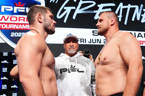 PFL World Tournament Heavyweight Semifinal Preview