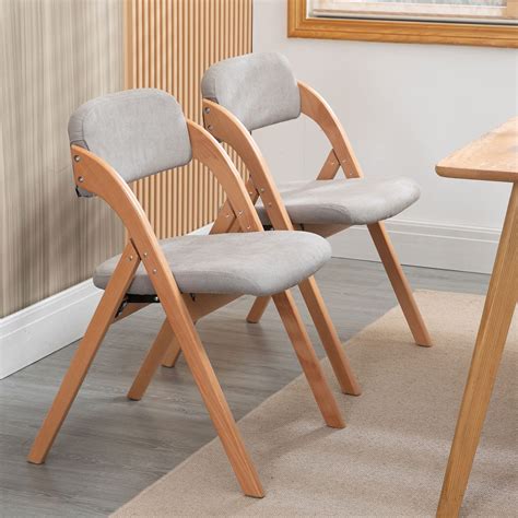 Padded Folding Dining Room Chairs