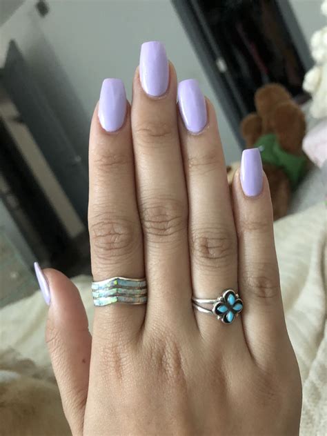 Light Purple Nail Designs: A Stunning And Trendy Choice For Your Next ...