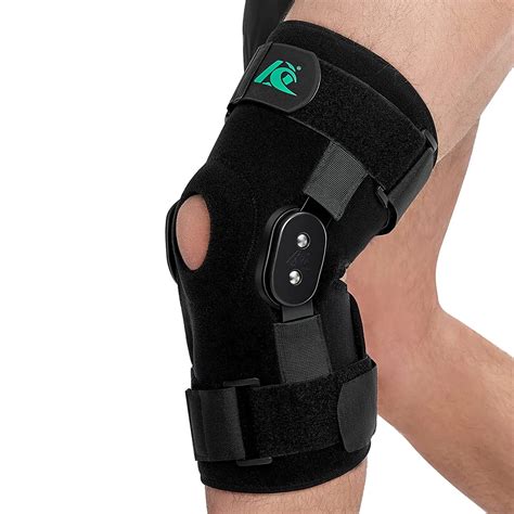 Knee Joints Brace Support Adjustable Knee Brace Patella Gel Pad ...
