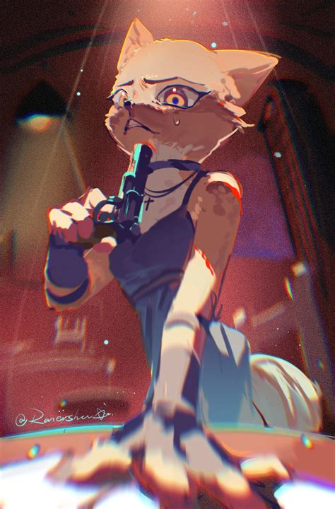 foxy (liar's bar) drawn by ranersha1 | Danbooru