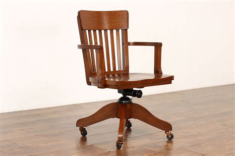 Old Wooden Office Chair