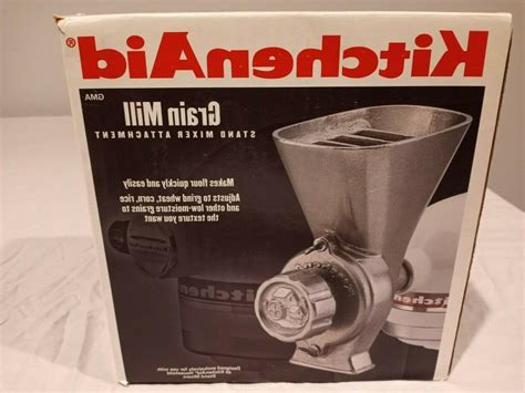 KITCHENAID GRAIN MILL STAND MIXER ATTACHMENT MODEL GMA