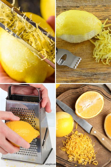 How to Zest a Lemon with 4 Different Tools - A Day In Candiland